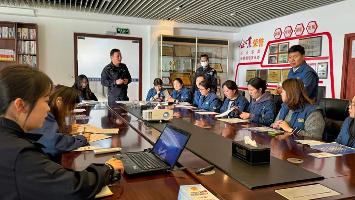 防詐專題講座走進求精，警企共筑“防騙墻”